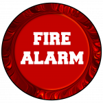 illustrated fire alarm image
